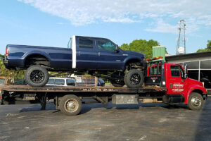 flatbed towing