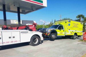 towing damage