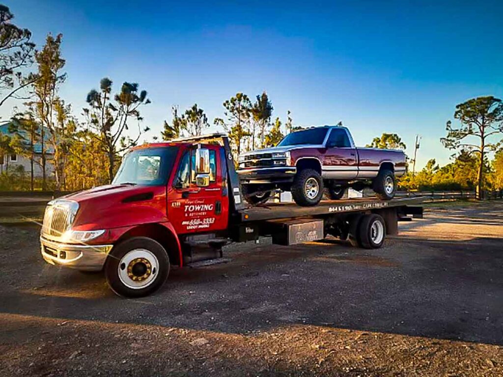 different types of tow trucks
