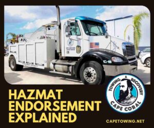 hazmat endorsement