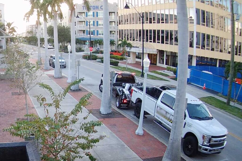 Private property towing