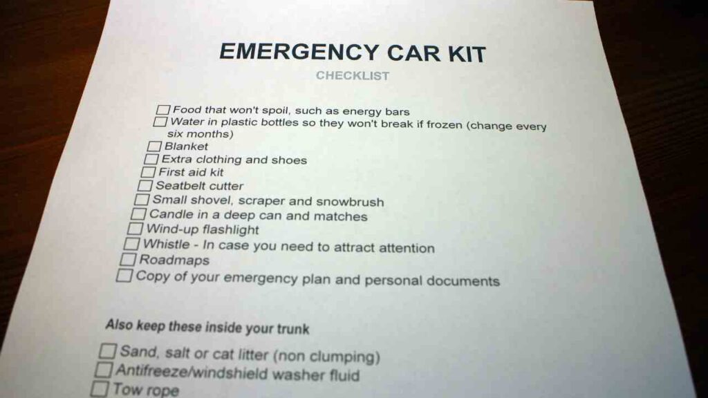 car emergency kit