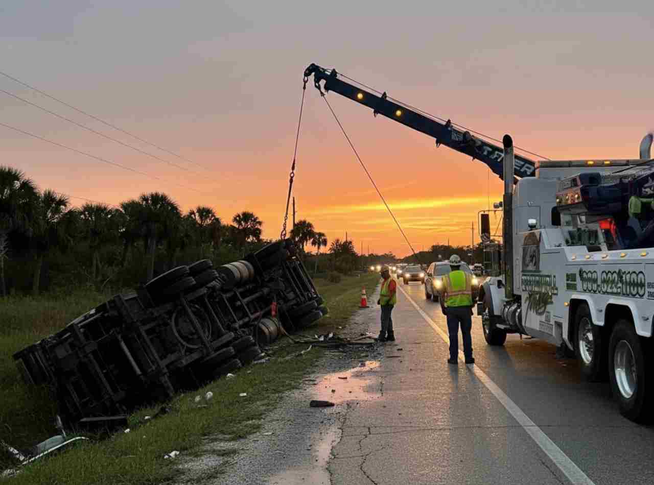 heavy duty towing estero towing near me off road recovery accident recovery