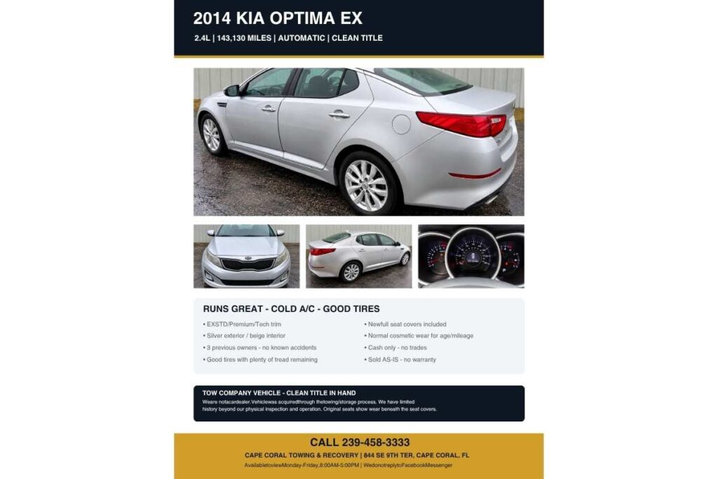 It does have cosmetic wear and imperfections consistent with its age and mileage. Please review all photos carefully. The vehicle is being aggressively priced to sell and below typical retail market value for this reason.